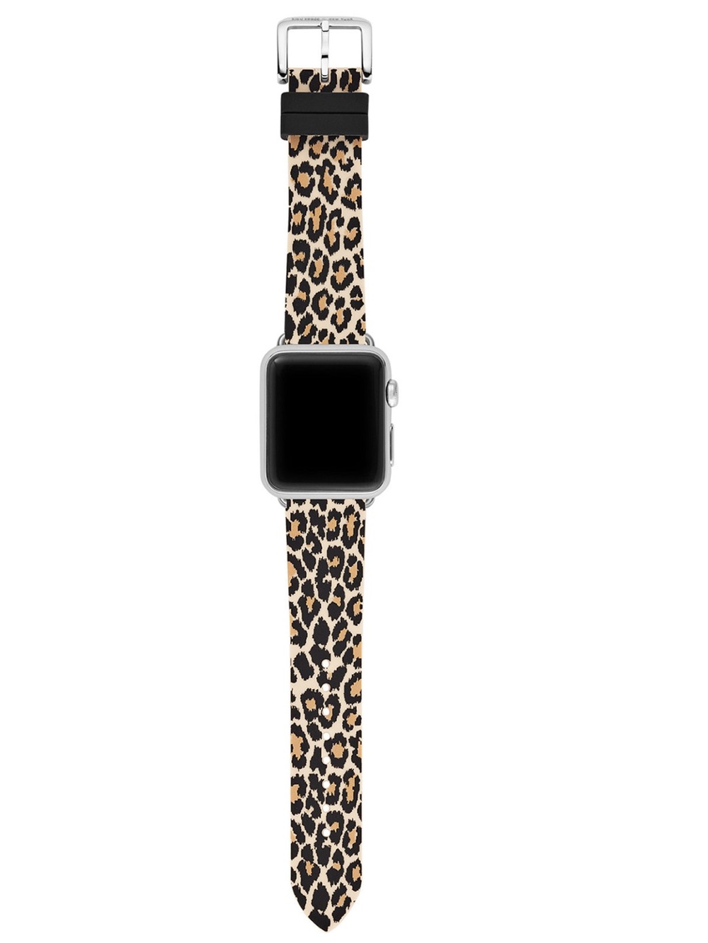 kate spade new york 38/40mm Leopard Silicone Apple Watch Strap